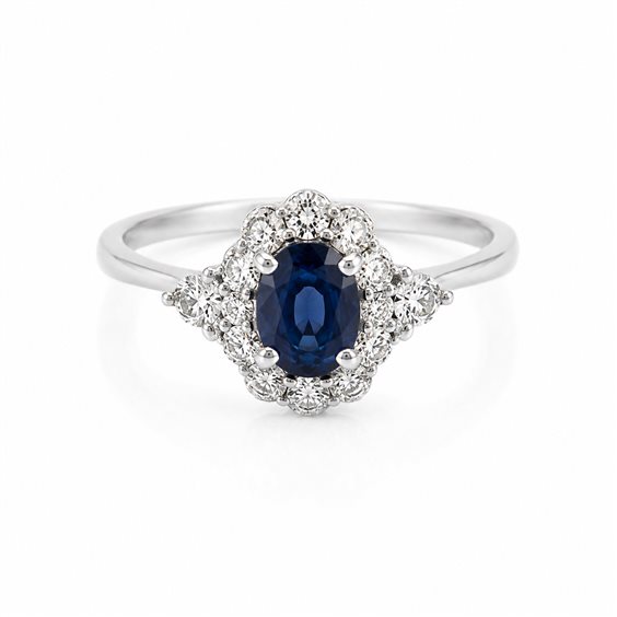 Ringe Cianfrone Gioielli Dame in Gold Zaffiro 0.90 Ct ANOR-41-198 - ANOR-41-198